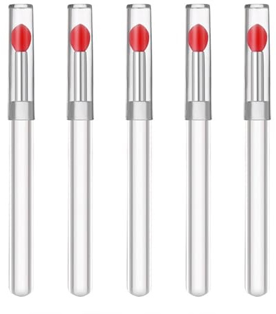 5 Brush A Labbro In Silicone Alla Con Impugnatura Comoda Per Applicazione Senza Sforzo Strumento Per Labbra Portatile Esfoliante Senza Sforzo
