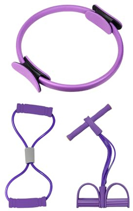 XIAOXIAOYU Bandas de Resistencia, Cuerda de Fuerza para Ejercicios Muslos y Tracción Pie | Bandas de Resistencia Portátiles para Rehabilitación de Musculación, Hogar Gimnasio Danza Pilates