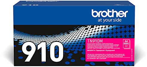 Brother Original Ultra-Jumbo-Tonerkassette TN-910M magenta (für Brother HL-L9310CDW, HL-L9310CDWT, HL-L9310CDWTT, MFC-L9570CDW, MFC-L9570CDWT) 9000 Seiten