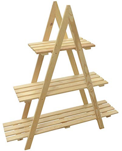 Scaffale per Fiori Piramidale in Legno Fröschl Autozubehör