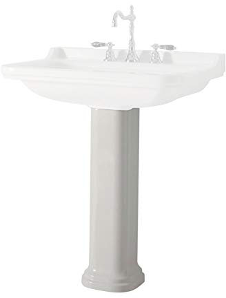 Ondyna Cristina - Colonne de lavabo - Colonne céramique pour lavabo Waldorf 60,80 et 100 cm - Ondyna WD4170