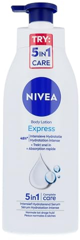 NIVEA Express body lotion with pump, 400 ml (pack of 1)