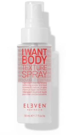 ELEVEN AUSTRALIA I Want Body Texture Spray for Women & Men - Volume Spray for Fine to Medium Hair, Creates Dry Texture, Volumizing, Flexible Hold with a Matte Finish - 1.7 fl oz