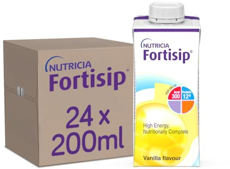 FORTISIP BOTTLE VANILLA 200ml x24