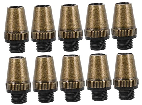 DOITOOL 10 Pezzi Fibbia a Filo Lampadario Pressacavo Antistrappo Pressacavo in Ferro Morsetti Di Fissaggio Del Cavo Clip Per Lampadari a Soffitto Passacavo Connettore Ferro Da Stiro Rami