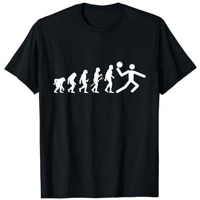 Lustiger Dodgeball Evolution Dodgeball T-Shirt