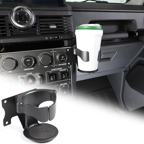 Soporte para tazas de coche, Sujeta Vasos, Porta Bebidas Coche, Soporte Ajustable para Bebidas Compatible con Ineos Grenadier 2020-2024, Consola Central Atornillada, Portavasos para Pasajeros