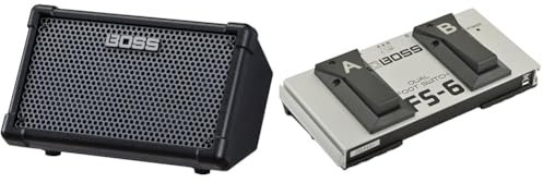 BOSS CUBE Street II Portable Street Performance Amp | CUBE-ST2 & Fs-6 Dual Foot Switch