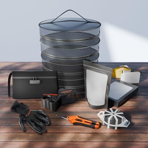 Spider Farmer 9-in-1 Werkzeugsatz für Pflanzen & Hydrokultur Anbau | Professionelle Kräuter Gartengeräte Set, praktisches Garten Geschenk für Frauen und Hobby Gärtner