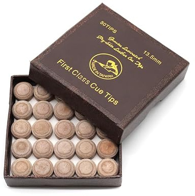 BILMAG Billard Queue Klebeleder First Class, 13,5mm, 8 Schichten, Hard, 3 STK.