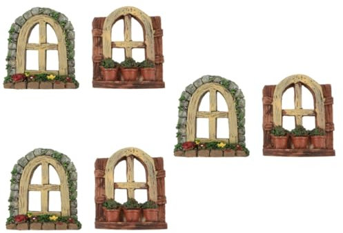 ANDRESLAD 3 Sets Aquarium Landschaftsdekor Harz Aquarium Modell Ornamente Modell Kreative Miniatur Garten Verzierungen 2 Stück * 3