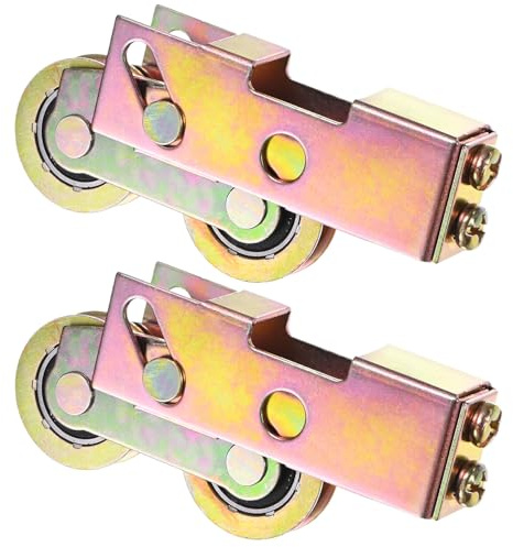 M METERXITY 2-Pack Sliding Patio Door Roller 32mm Steel Adjustable