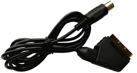 RGB Scart-kabel, for Sega, for Sega for Mega Drive 1, for Sega for Genesis 1-konsol, 1,8 m