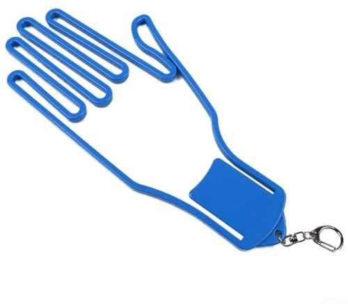 Besttoolifes Support de séchage pour gants et civière gauche en plastique avec forme de main plus rapide pour maintenir la forme de la monture de gants, séchage de la monture de gants, ajustement ou