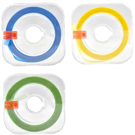 3 Rotoli Strisce Abrasive Interdentali, Lucidatura Dentale, per Levigatura, Pulizia e Sbiancamento dei Denti Interdentali, con Salviette per la Pulizia