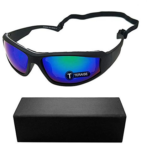 TERAISE Motorrad-Reitbrille-Sicherheits-Ski-Schutzbrillen justierbare UV400 schützende windundurchlässige staubdichte Anti-Nebel-Sonnenbrille für verschiedene Sportarten im Freien