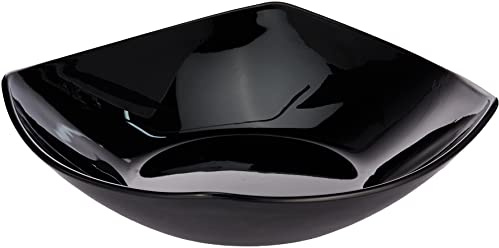 Bormioli Rocco Bormioli, Plato hondo Eclissi negro, 20,8 cm, cristal