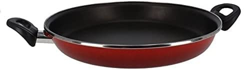 MAGEFESA Paellera 'SR' Ø34cm acero esmaltado rojo