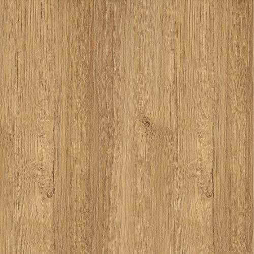Lámina Adhesiva Madera y Piedras, vinilos para Muebles, lámina Decorativa, Aspecto Real, lámina para Muebles, Vinilo Decorativo (44 x 200 cm, Roble Natural)