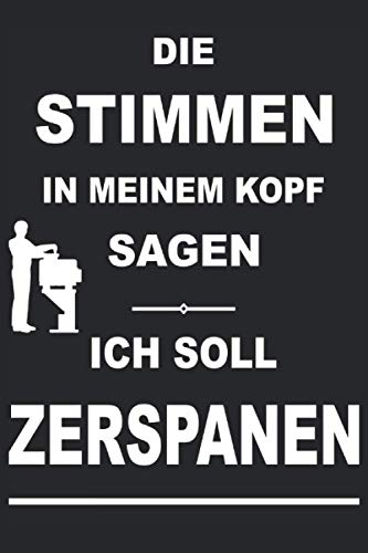 Zerspanungsmechaniker Dreher Fräser Mechaniker Notizbuch: Dreher und Zerspanen Zubehör