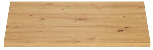 Mirjan24 Arbeitsplatten Küche Retroline, Vielzahl von Größen, Farbe: Eiche Artisan, Küchenarbeitsplatten, Laminatplatte, Matt, Höhe: 38 mm, Tiefe: 60 cm (Gerade Platte, Länge: 130 cm)