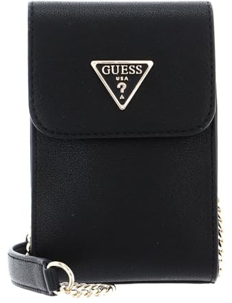 GUESS Noelle Flap Chit Chat Bag Black
