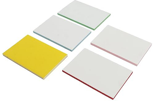 Blocco da Intaglio in Gomma da 6 Pezzi, Blocco Colorato Per Timbri in Gomma Fai-da-te su Entrambi I Lati Per Scrapbooking di Cartoline