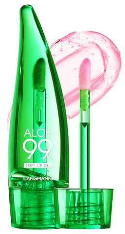 Aloe Vera Lipstick, Aloe Vera Gel Colour Change Lip Gloss Set for Lip Care and Dry Lips, Long Lasting Nourishing Tinted Lip Balm Set (1PCS)