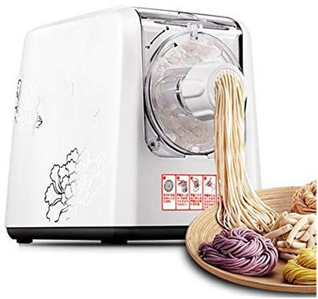 GLJTUO Macchina per Pasta Elettrica Multifunzionale, Macchina Automatica per Tagliatelle, per Preparare Spaghetti Maccheroni Biscotti Tagliatelle Lasagne Linguine, 150W