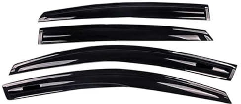 gengpingni Für Skoda Octavia 2015–2019,Fenster Windabweiser Autofenster Visier Lüftungs Vorne Hinten Regenabweiser