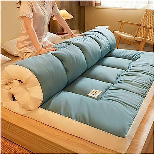 Generisch MatratzeJapanisches Futon Klappbare Futonmatratze Doppel- und Einzel-Futonbett Klapp- und Rollmatratzen für den Boden gestepptes Futon platzsparendes Bett 001 180x200cm