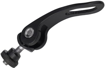 NORAZE 1 stück Fahrrad Schnellspanner Schraube Aluminiumlegierung M5 Bikes Schnellspanner-Sattelstützenklemme Spießschrauben Clip Schraube Fahrradteile(M5x32mm)