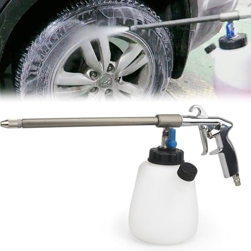 COYEUX Handkraftreiniger-Wasserpistole, Hochdruckreiniger-Autowaschpistole, Design mit Einstellbarer Sprühbreite, Lufteinlassschnittstelle 1/4, für Autoaufbereitung, Zaun, Bodenreinigung