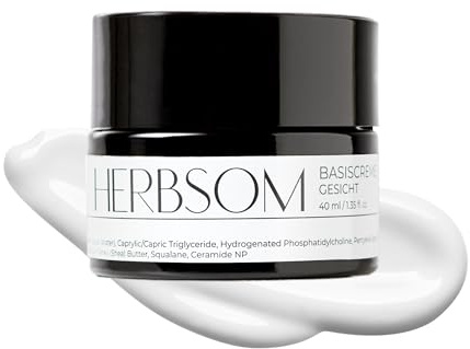 Herbsom leichte Hautbarriere-Creme, Gesicht, 44 ml, zur Reparatur der Hautbarriere, schnell einziehend und sehr verträglich