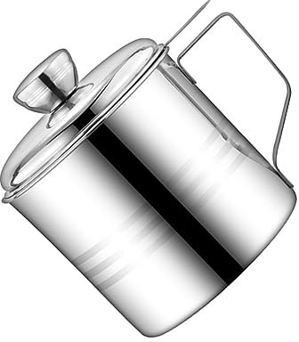 COLLBATH Colador de de Acero Inoxidable 304 de 1 2 L para Cocina Filtro de para Múltiples Usos