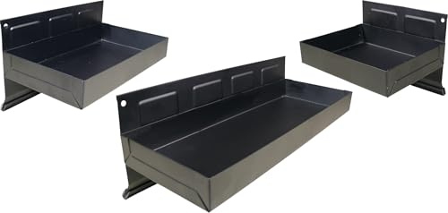 Condor Werkzeug 7943 | Magnet Ablagen Satz 3-tlg. | Magnetkorb | Magnetische Ablage | Magnetschalen | Magnetischer Spraydosen Ablagekasten