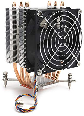 BAFOVY LGA2011 CPU Cooler, Aluminum Alloy Heatsink with 4 Copper Heat Pipes, 90mm PWM Fan for Efficient Cooling on LGA2011 1366 1150 1151 1155 1156 Sockets