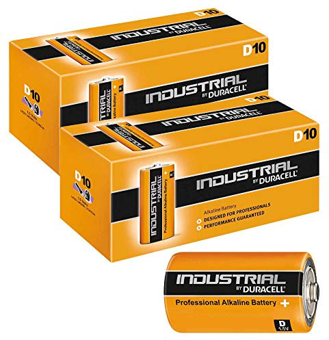 Duracell Industrial Professional Alkaline Dbatterijen, 1,5V/LR20