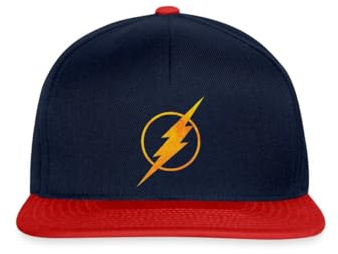 DC Comics Ligue De Justice D'Amérique Flash Logo BD Casquette Snapback
