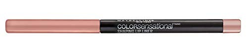 Maybelline Color Sensational Shaping Perfilador De Labios, Tono 10 Nude Whisper Color Rosa.