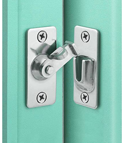 WANLIAN MINI Serratura 90 Gradi Serratura Porta Scorrevole Serratura Porta Schermo Serratura Porta Tascabile