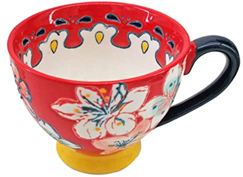 Angoily Vintage Teetasse Cappuccino Cups Britische Kaffeetassen Fine Bone China Teetasse Porzellan Tee Kaffee Espresso Becher Frühstück Wasser Tasse Retro Töpfermilch Tasse