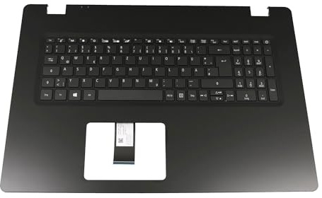Acer Aspire 3 (A317-51) original Tastatur inkl. Topcase DE (deutsch) schwarz/schwarz