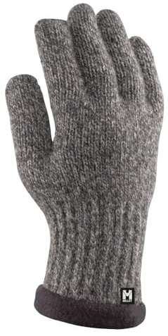 Millet - Wool Glove - Guanti di protezione termica - Lana Merino - Escursionismo, Trekking - Grigio