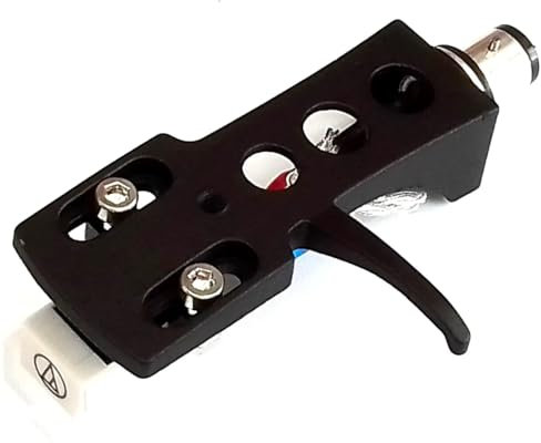 Plug & Play! Litz Silver 5N Wired Headshell + AT 3600L Cartridge & Stylus For Stanton T.80, T.92, T.120 & STR8 20 DJ Gigging Record Vinyl Players Turntables (2020)