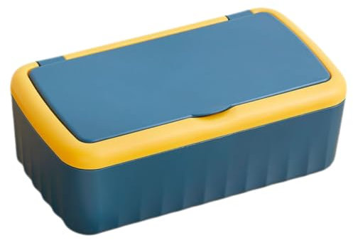 SHOWERORO ovelty Black Wet Wipes Dispenser - Extra Large Capacity Reusable Pull-Out Holder for Bathroom & Travel, Square Design with Refillable Container for Home & Kitchen