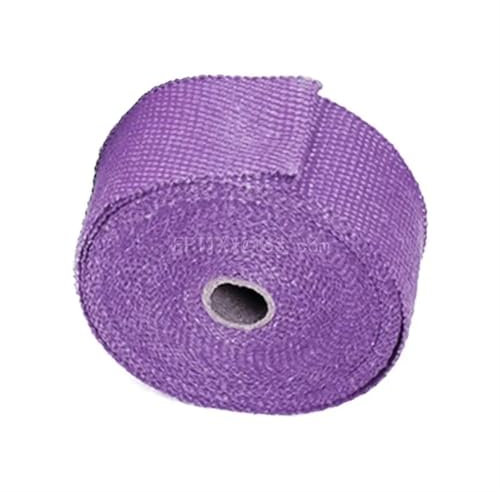 Enveloppe D'échappement Rouleau de film thermique d'échappement for moto Ruban thermique en fibre de verre Ruban thermique d'échappement Enveloppe de ruban thermique de silencieux Echappement Ruban Ru