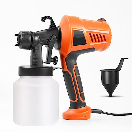 Pistola a spruzzo elettrica per cioccolato con 3 modelli per decorare torte 500 W multifunzione cottura sabbiatrice per pasticceria vernice lattice domestico arancione