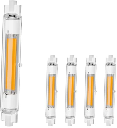 GDYOD R7S LED 118mm Dimmbar, LED R7S 118mm 30W Ersatz für Halogenstab 118mm 300W,Stab Warmweiß 3000K 3000LM, Kein Flackern, 360°Abstrahlwinke, 4er Pack