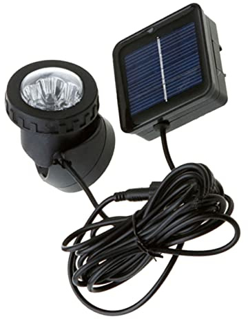 Toddmomy Solarbetriebene Wasserdichte Teichlampe Unterwasserlicht Für Garten Aquarium Warmweiß Energiesparend Für Terrasse Wege Partys Outdoor-events